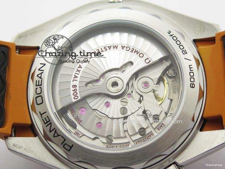 0109 Thermal 2016 Planet Ocean 45mm SS JHF Black Dial On Nylon Strap A 8245